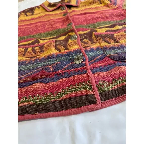 Vintage Jane Ashley Tapestry Jacket - Picture 5 of 7